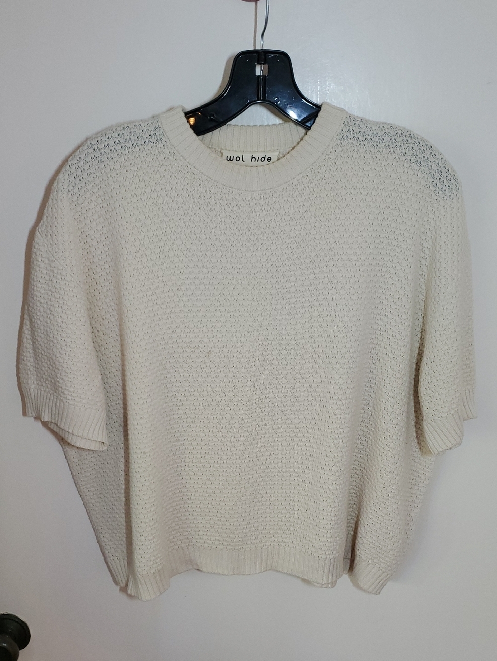 Wol Hide Short Sleeve Sweater